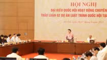 Full-time NA deputies meet to discuss bills on anti-corruption, higher education