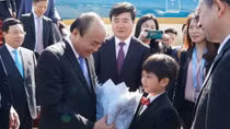 Government leader arrives in Beijing for second Belt and Road Forum