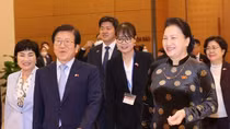 Korean top legislator wraps up visit to Vietnam