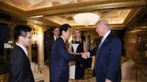 Japan's Abe says after meeting with Trump that he is confident of building trust