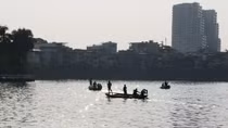 Hanoi lake returns to life after mass fish deaths