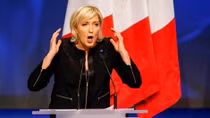 France's Le Pen launches election bid with vow to fight globalization