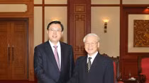 Party chief welcomes Chinese legislative leader