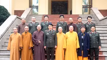 Vietnam Buddhist Sangha visits Ministry of Public Security on occasion of Lunar New Year