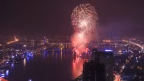 Fireworks return as Vietnam welcomes 2018