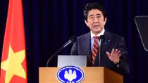 Coverage of Abe’s visit to Vietnam in Japanese media