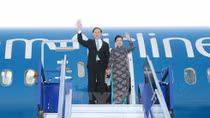 President arrives in Lima for APEC week