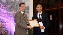 Head of Records and Archives Department honored with French Knight title