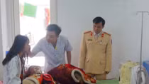 Police officer praised for donating rare blood to save serious patient