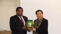 NA Vice Chairwoman busy with sidelines meetings at IPU-141