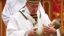 Pope says Christmas 'hostage' to materialism, God in shadows