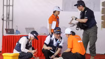 Regional drill on health response to disasters takes place in Danang