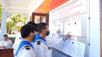 Early voting held in Truong Sa island district
