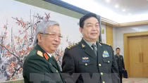 Vietnam, China beef up defence ties