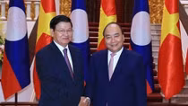 Vietnam-Laos relations of special solidarity enjoy substantive progress