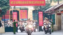 Hanoi Police deploy forces to ensure safety and security for 13th National Party Congress