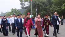 Incense offering ceremony held in honour of Hung Kings