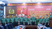 Two agencies of MPS agree to coordinate in promoting "All people protecting National Security" movement