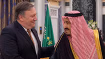 US secretary of state meets Saudi king for crisis talks