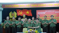 Police agencies agree to coordinate in promoting “All people protecting national security” movement