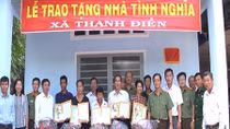 General Department of Logistics-Techniques builds gratitude houses in Tay Ninh