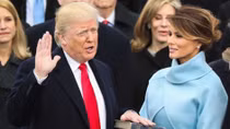 The key moments of Donald Trump's inauguration day
