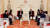 Deputy Minister Le Quy Vuong receives Senior Vice President for the US-ASEAN Business Council