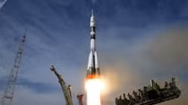 Russian Soyuz-2.1a Rocket with satellites blasts off from Vostochny Cosmodrome