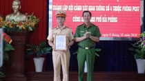 Hai Phong traffic police establishes port team 