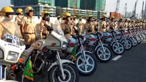 HCMC Police establishes traffic policewomen escort squad