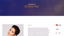 H’Hen Nie makes appearance on Miss Universe 2018 website
