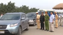 Ninh Binh police take measures to ensure public order and security at Bai Dinh Pagoda Festival