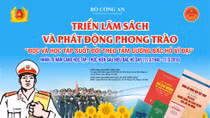 Book exhibition "70 years of Public Security Forces’ studying and following Uncle Ho's Six Teachings" to open in Hanoi