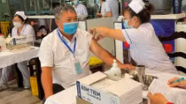 Local airport staffs vaccinated against COVID-19