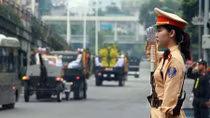 Hanoi police ensures security for the State funeral 