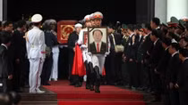 Touching moments caught during the State funeral service for late President Tran Dai Quang