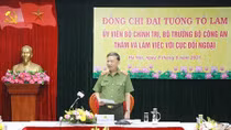 Minister To Lam works with Department of Foreign Relations 