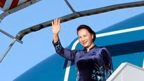 NA Chairwoman leaves Hanoi for Russia, Belarus visits
