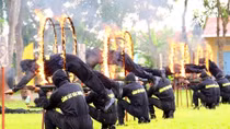 Southwest Mobile Police Regiment celebrates its establishment with impressive performances