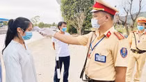 Local police units intensify measures to curb with COVID-19 