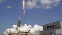 Falcon 9 rocket with secret US satellite on board launched from cape canaveral