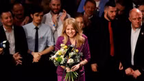 Slovakia elects first female president