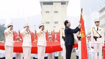 President Tran Dai Quang and the cause of protection of security, social order