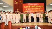 Uncle Ho's Six Teachings serve as guiding stars for all activities of the Public Security Forces 