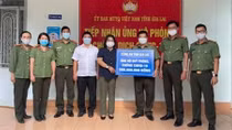 Gia Lai Police donate 500 million VND to COVID-19 Vaccine Fund