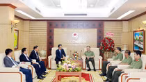 Minister To Lam receives delegation of Central Commission for Internal Affairs