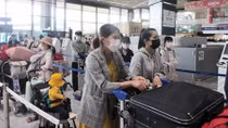 Over 340 Vietnamese citizens return home from Japan