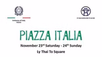 Ly Thai To square turns into Piazza Italia for annual fair