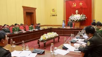 Deputy Minister Nguyen Van Son urges the police to enhance COVID-19 prevention and control