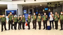 More public security health workers join COVID-19 fight in HCMC